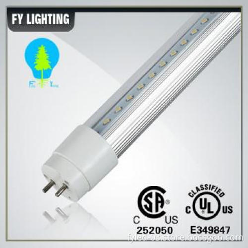 UL cUL t8 led 8 feet tube with internal and external driver